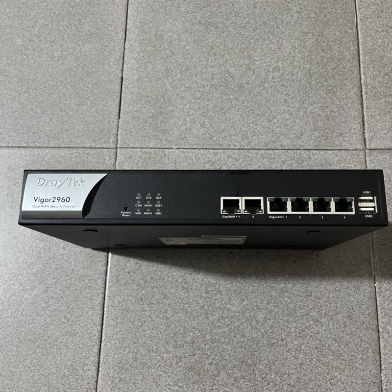 Router cân bằng tải Draytek Vigor 2960 đẹp nguyên zin