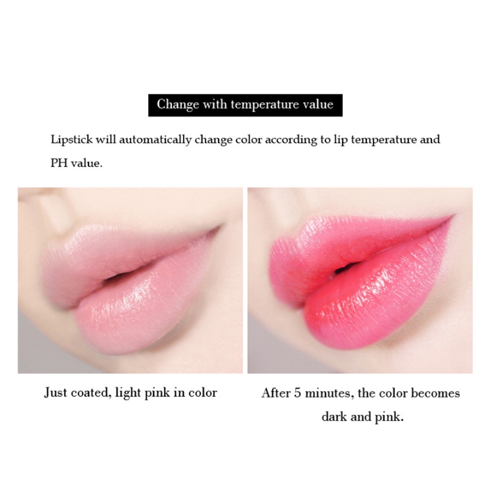 hỏi son dưỡng ẩm môi đổi màu theo nhiệt độ chứa chiết xuất lô hội hiệu KISS BEAUTY | BigBuy360 - bigbuy360.vn
