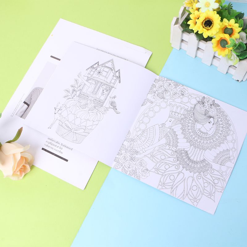 Sách Tô Màu Dành Cho Người Lớn blg In Wonderland By Amily Shen An Treasure Hunt