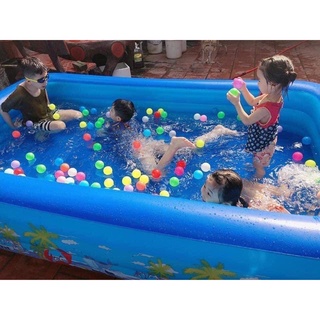 Bể Bơi Chữ Nhật 3 Tầng 1m2 - 3m05 ( tặng kèm miếng vá và lọ keo dán) .