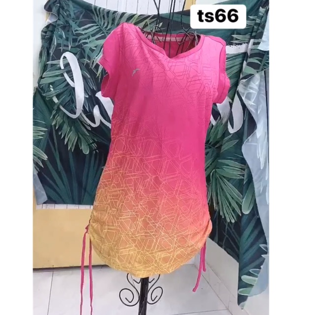 áo thun hồng thể thao.TS66