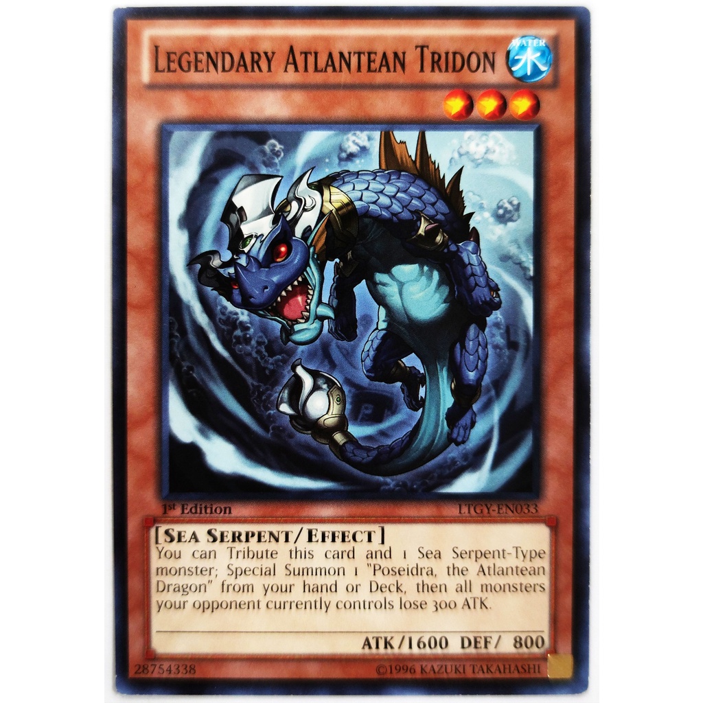 [Thẻ Yugioh] Legendary Atlantean Tridon |EN| Common