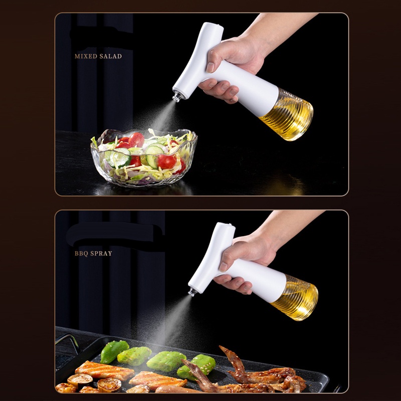 Bình Xịt Dầu Chống Rò Rỉ Giao Diện Sạc USB Đa Năng Cho Đồ Nướng BBQ Nhà Bếp