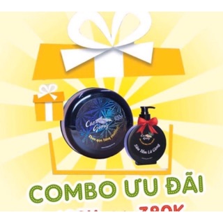 [ Kem Tan Mỡ Bụng Cao Gừng Cát( mua 1 cao gừng tặng 1 sữa tắm) ]