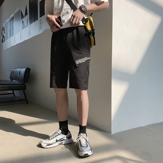 Quần short túi hộp kaki nam nữ được thiết kế chất vãi mát mẻ mịn thoải mái - QSH1707