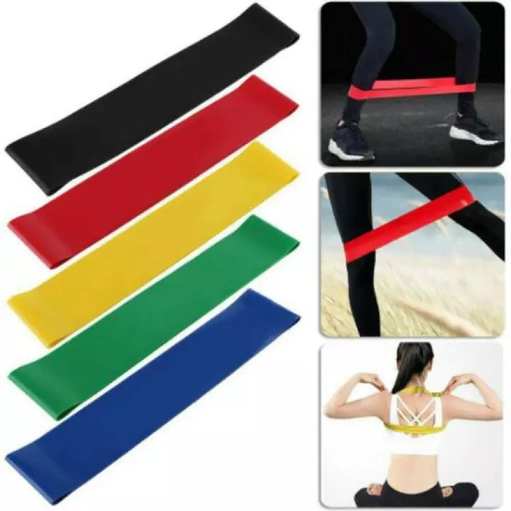 Dây Kháng Lực Tập Mông Mini band,Dây Đàn Hồi Tập GYM,Chăm Sóc Sức Khỏe,Dụng Cụ Thể Thao Nam Nữ