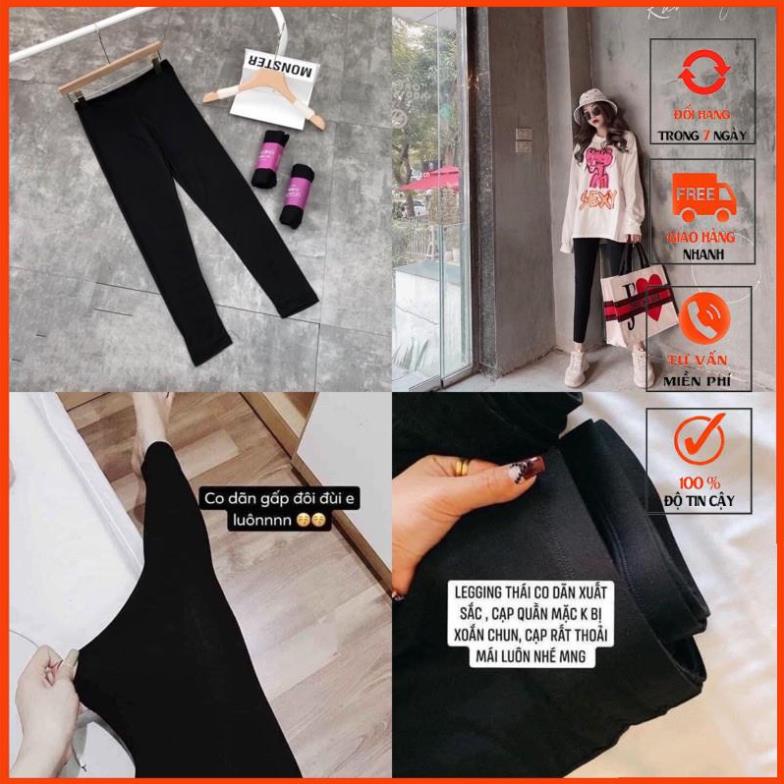 QUẦN LEGGING DÀI CUỘN VỎ TÍM CÓ BIG SIZE