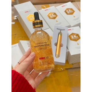 Serum tinh chất vàng 24k Úc 100ml (tặng kèm thanh lăn)