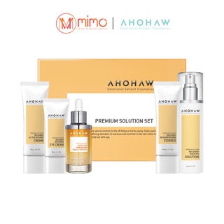 Bộ sản phẩm chống lão hóa ahohaw premium solution