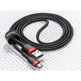[HÀNG CHÍNH HÃNG] Cáp sạc nhanh và truyền tốc độ cao Baseus Cafule chân Lightning - Micro - Type C