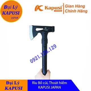 Rìu đa năng kapusi japan chuyên dụng bổ củi, đi rừng, thoát hiểm...