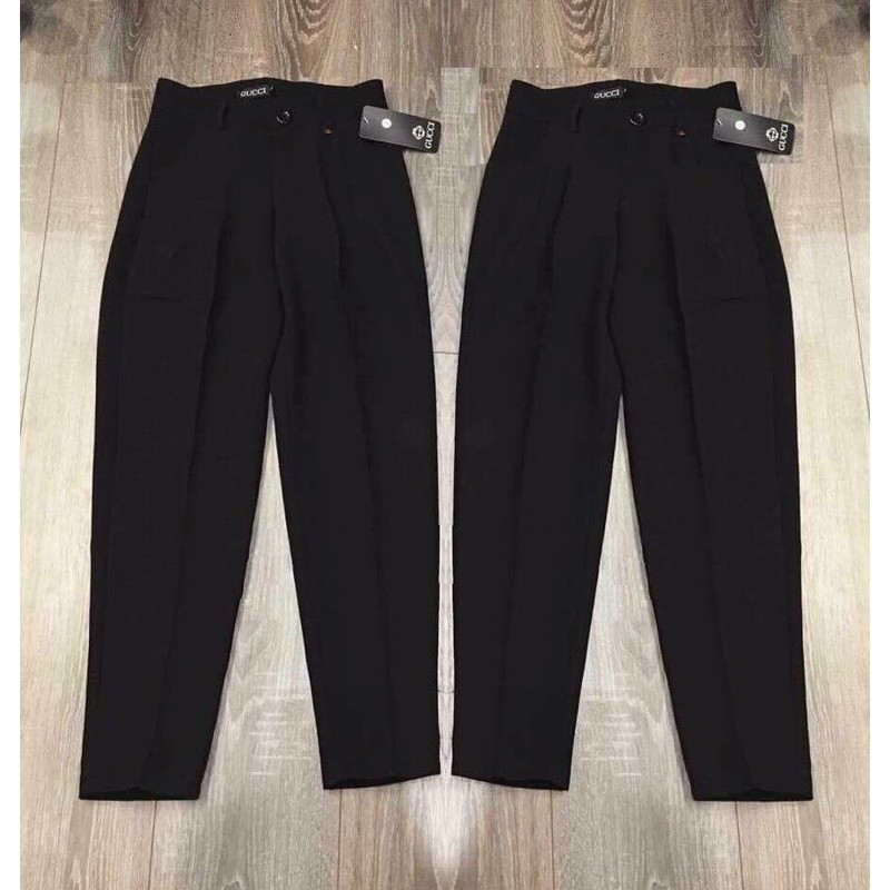 [ Xưởng sỉ nữ] Quần baggy tây đơn giản hót