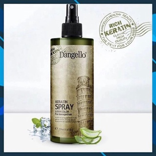 Xịt dưỡng tóc siêu mượt dangello keratin spray 250ml