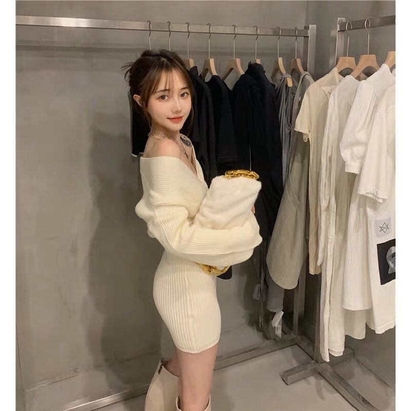 Len body trễ vai hàng Quảng Châu