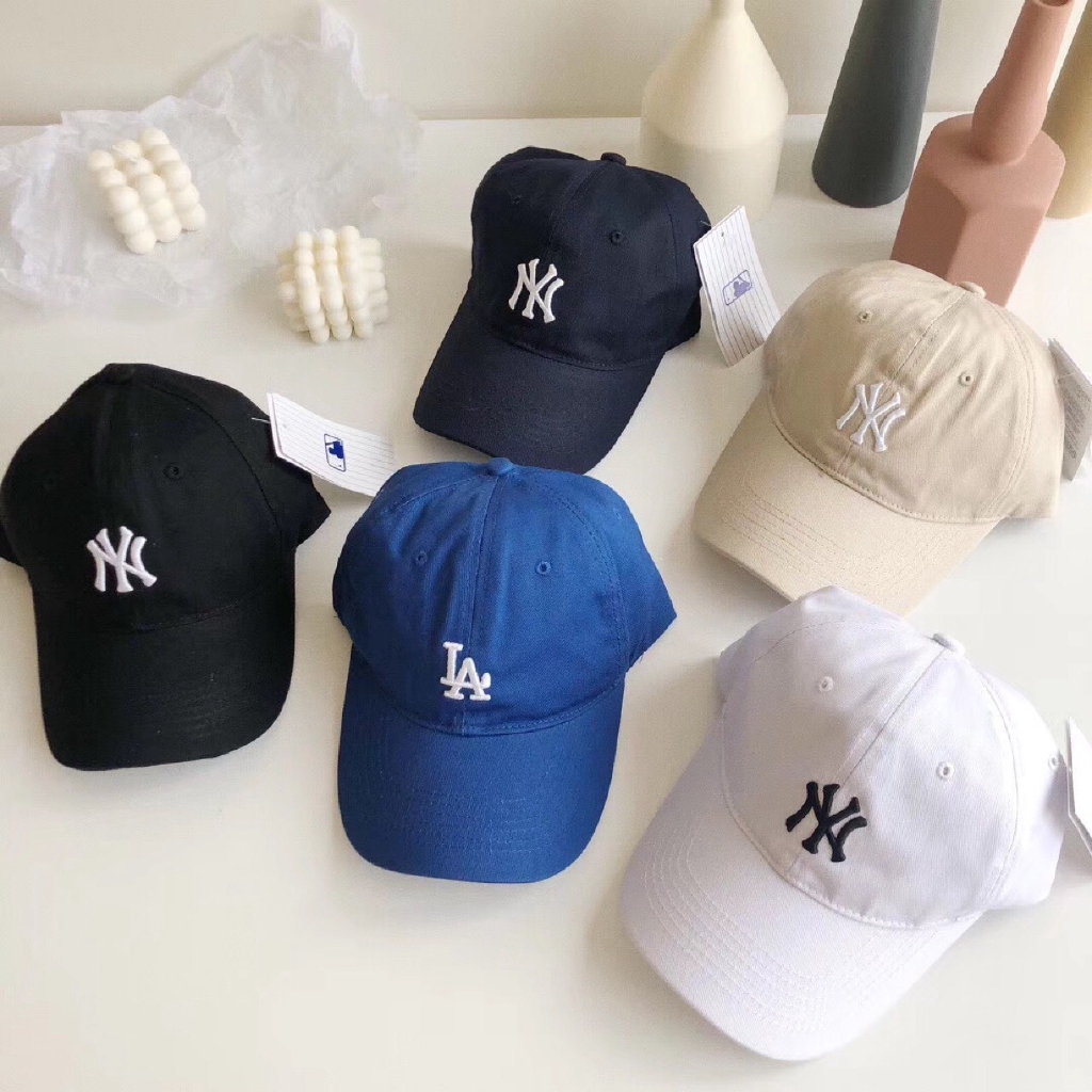 Mũ lưỡi trai MLB mềm mại phong cách Hàn quốc nhiều màu tùy chọn cho nam và nữ