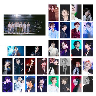 Bộ ảnh lomo card bts thẻ ảnh 30 tấm