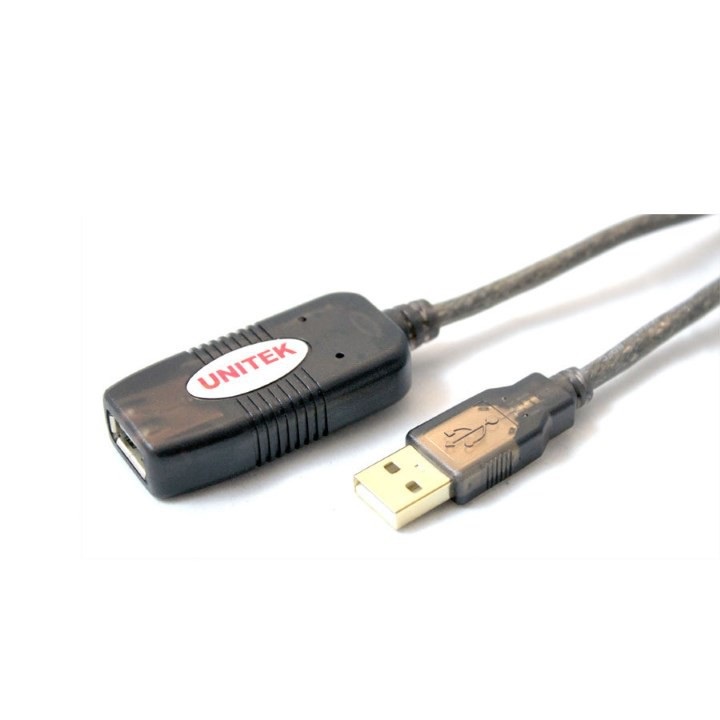 Dây USB nối dài có chíp khuyếch đại tín hiệu15M Unitek Y-265
