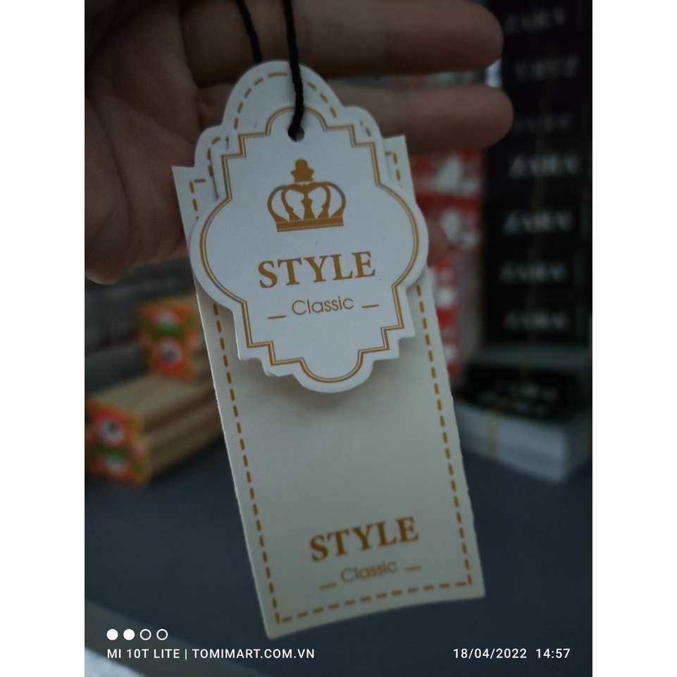 [100 căp ~ 200tag] Tag cặp STYLE - Tag Thời Trang