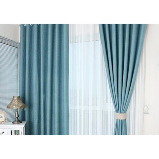 RÈM VẢI THÔ TRƠN MÀU, HIỆN ĐẠI, nhiều kích thước lựa chọn, may đo theo yêu cầu