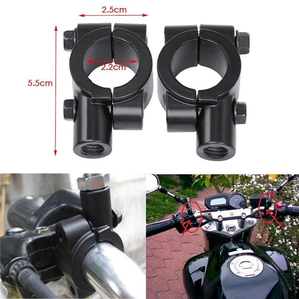 Giá Đỡ Gương Chiếu Hậu 10mm 8mm Gắn Tay Lái Xe Máy Địa Hình