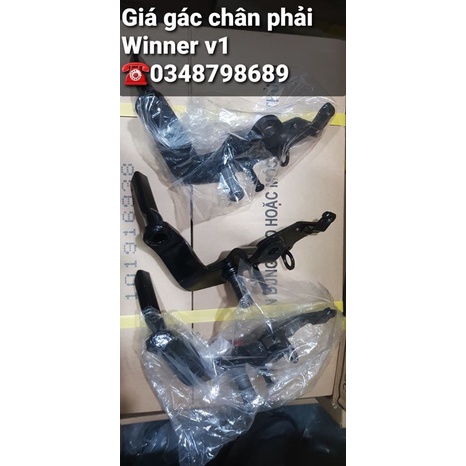 Bộ gác chân để chân winner