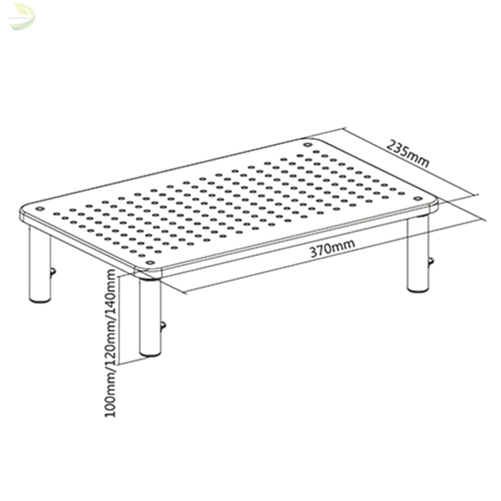 Giá Đỡ Màn Hình 3 Chân Có Thể Điều Chỉnh Độ Cao Cho Laptop / Máy Tính