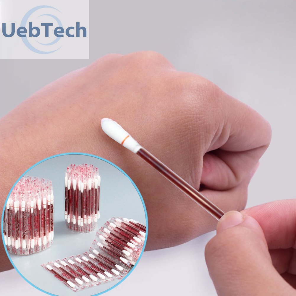 Set 50/100 tăm bông y tế dùng một lần tiện dụng