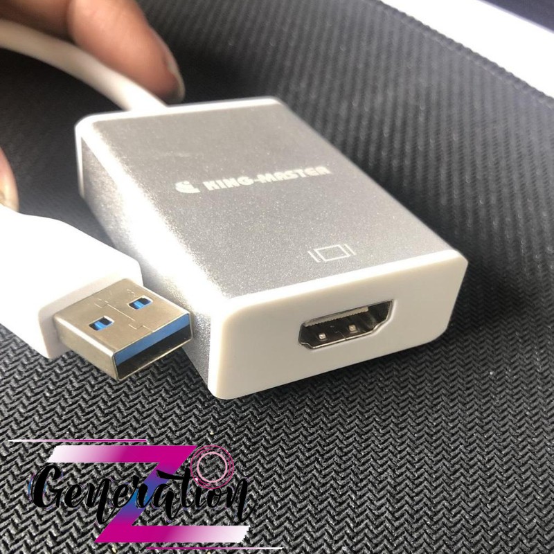 CÁP CHUYỂN USB 3.0 RA HDMI KINGMASTER (KM003)