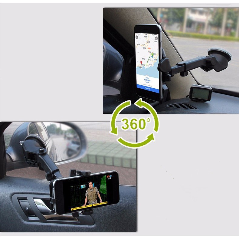 Giá đỡ điện thoại oto 360 độ cao cấp | BigBuy360 - bigbuy360.vn
