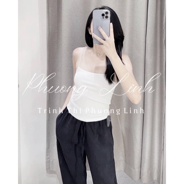 CÓ SẴN -ÁO HAI DÂY CO GIÃN ZARA AUTH ĐỦ MÀU, ĐỦ SIZE