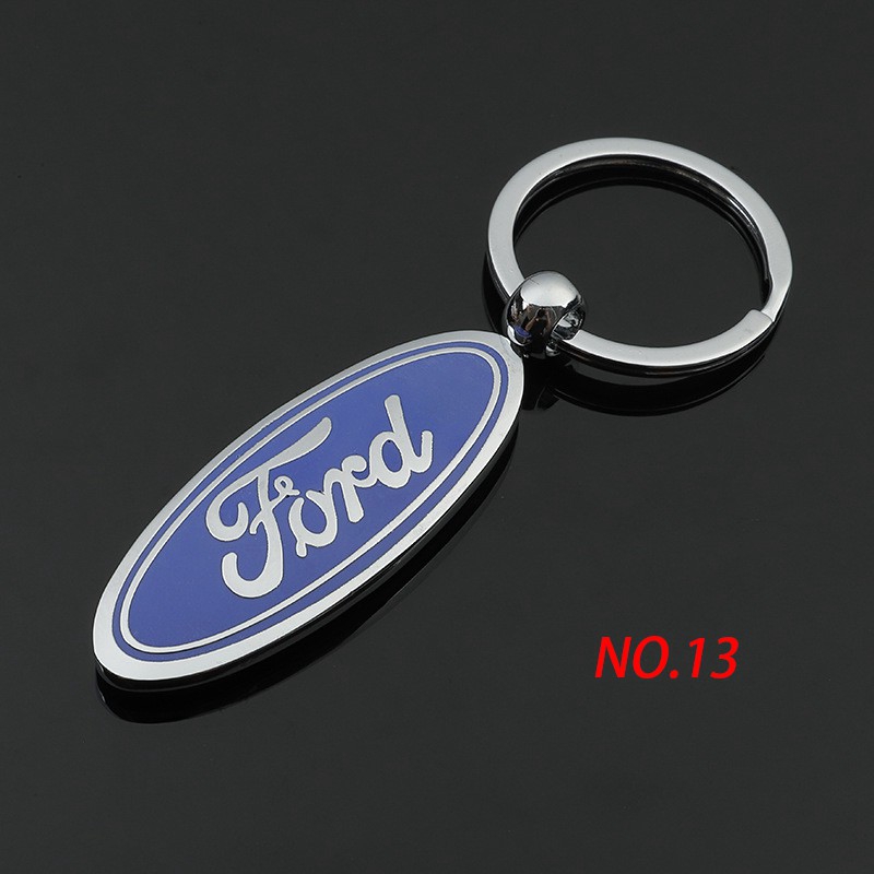 Móc khóa chìa điều khiển từ xa dây bện bằng da dành cho xe hơi Ford Focus Mondeo Kuga Ecosport Fiesta Ranger