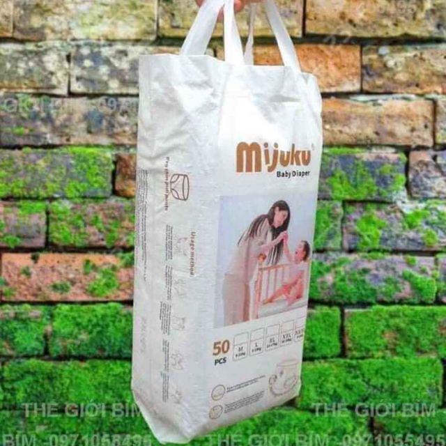 TẢ QUẦN MIJUKU M100/L100/XL100/XXL100 SIÊU MỎNG, SIÊU MỊN, SIÊU THẤM HÚT, CHỐNG HĂM, K GÂY KÍCH ỨNG DA