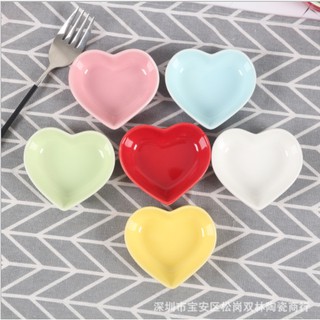 (Có Sẵn) Chén Chấm Hình Trái Tim Mini - Nhỏ Nhỏ Cực Xinh Xinh - Bảo Hành Vận Chuyển - Bany Decor