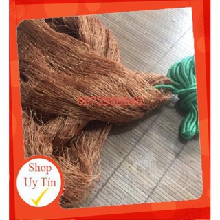 Chài dù nâu chân xích mắt 4.5cm - chài đánh bắt cá