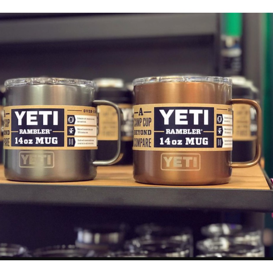 Ly giữ nhiệt YETI 14oz Mug Prickly Pear Pink nắp MagSlider (414ml) - Stainless Steel (Thép không gỉ cao cấp) - Bill Mĩ