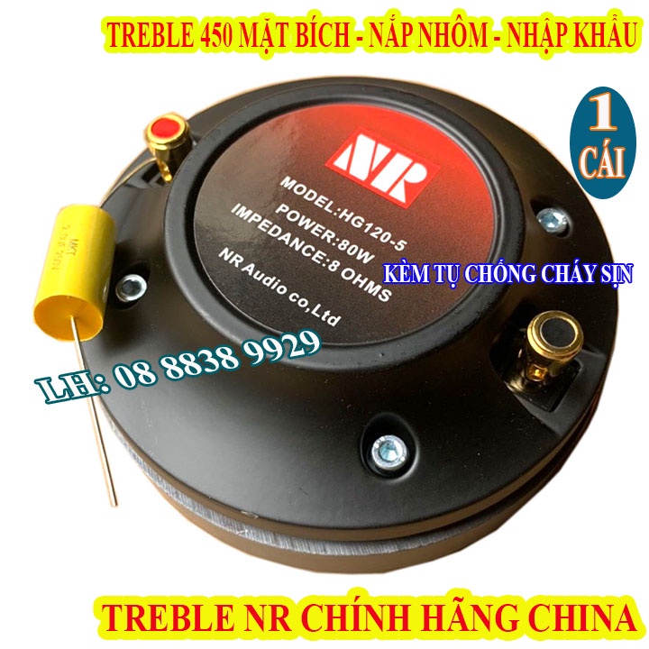 CỦ TRÉP 450 NR CHÍNH HÃNG MẶT BÍCH TỪ 115 COIL 450 NẮP NHÔM CAO CẤP NHẬP KHẨU  - GIÁ 1 LOA