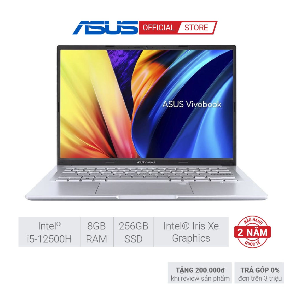 Laptop Asus Vivobook A1403ZA-KM067W i5-12500H|8GB|256GB|Intel Iris Xe|14.0'' WQXGA