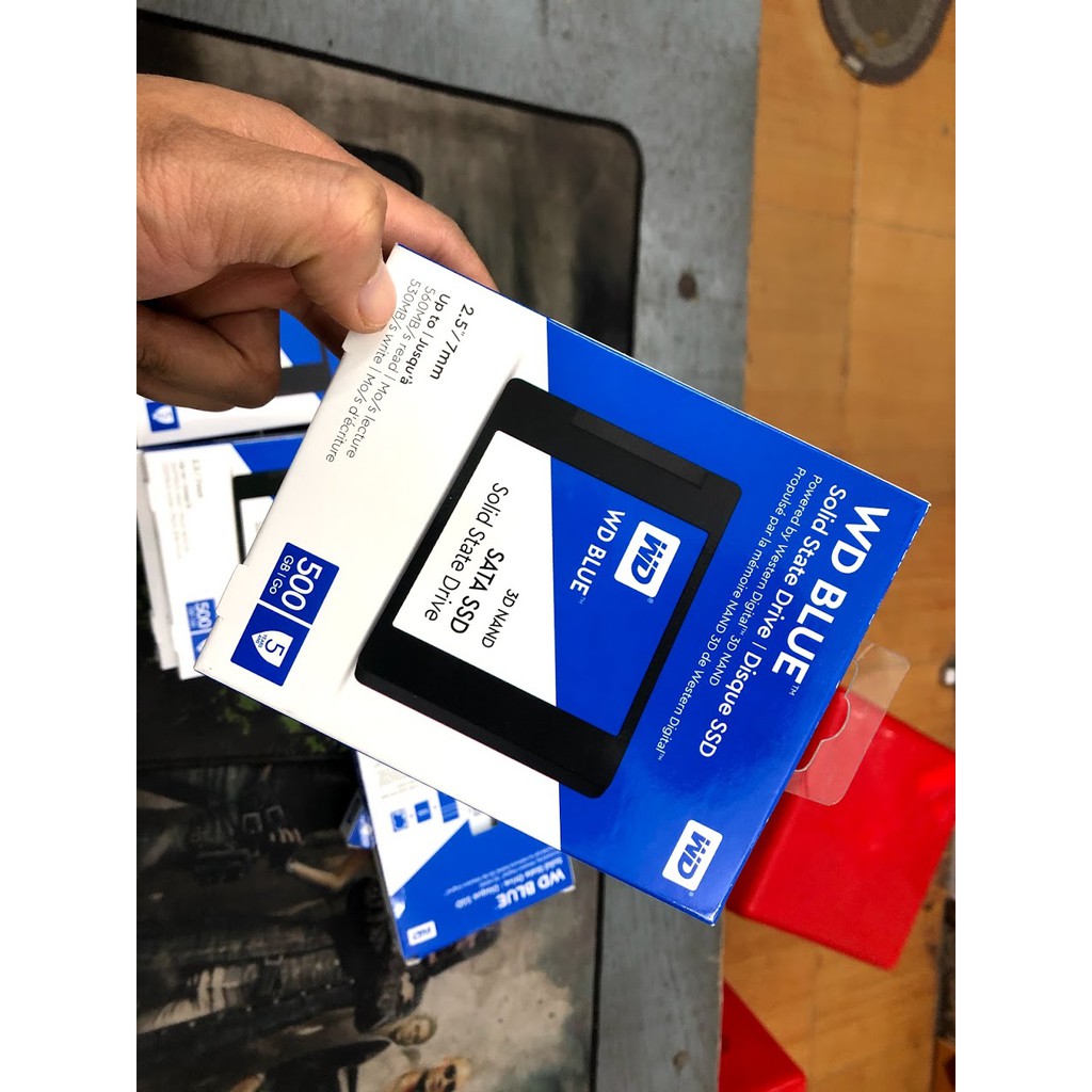 SSD WD Blue 250gb 500gb SATA III. NEW - BH 5 năm - Hàng chính hãng | BigBuy360 - bigbuy360.vn