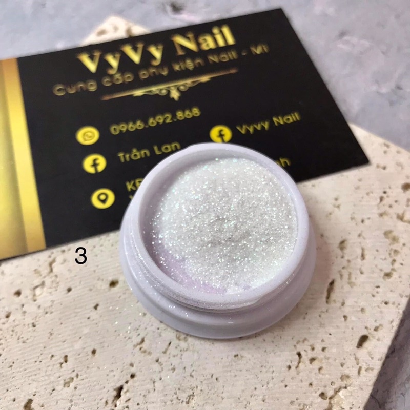 Bột nhũ pha lê bắt sáng