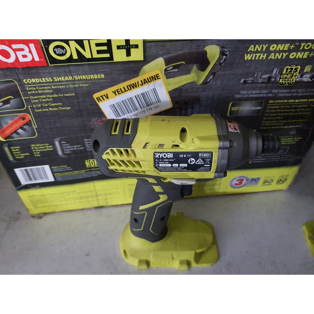 Máy Bắn Vít Pin 18V RYOBI R18ID1-0