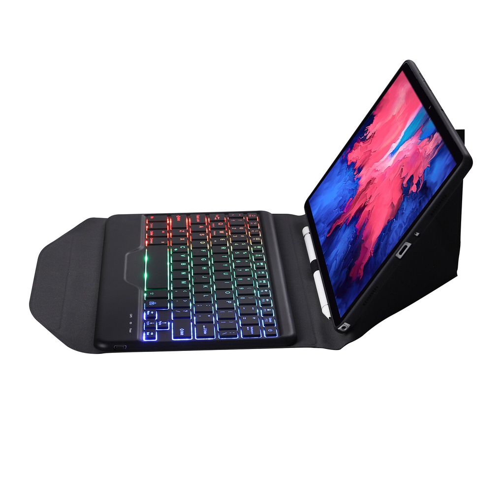 Bao Da Máy Tính Bảng Có Bàn Phím Và Đèn Nền Cho Lenovo Tab M10 Plus 2022 P11 2020 P11 Plus 2021 Tab P11 Pro 2020 Ipad Pro 11.5 2021 Tab P11 2020 Tab M10 Plus