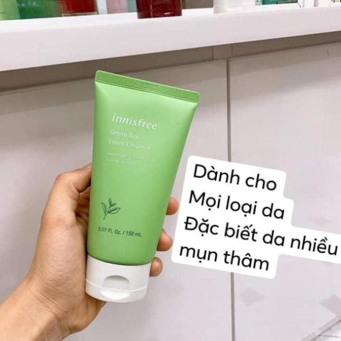 Sữa rửa mặt trà xanh innisfree ( mẫu mới )