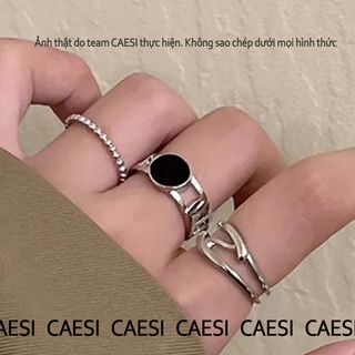 SET 3 chiếc nhẫn phong cách Punk Fashion Jewelry