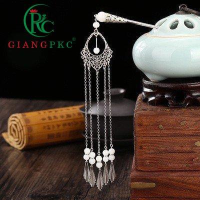 Trâm cài tóc cổ trang Hoa bướm hợp kim Giangpkc 9-2022  Phụ kiện cưới Giang