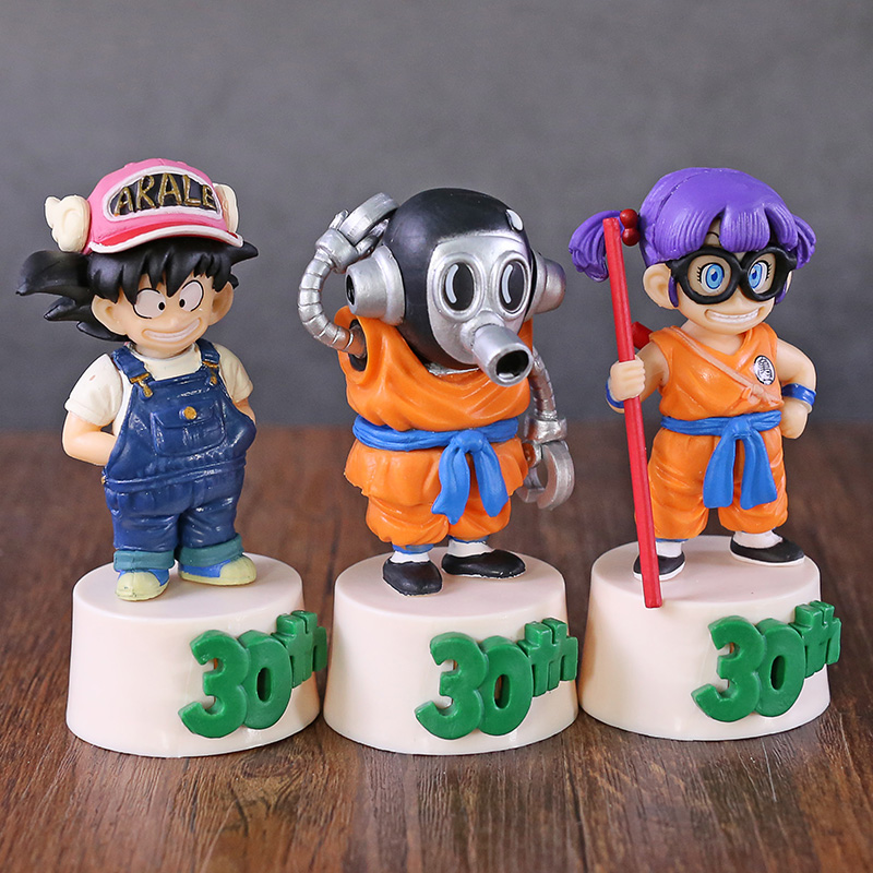 Dragon Ball Z Toriyama Akira Dr. Slump Goku Pvc Model Action Figure Collectible Figures Dolls for Boys Birthdays Gifts