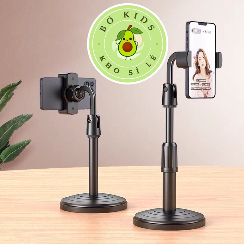 [Hàng Loại 1] Giá Đỡ Điện Thoại livestream xem video Ổn Định Xoay 360 Độ dùng để Quay Phim Ghi Hình Đa Dụng