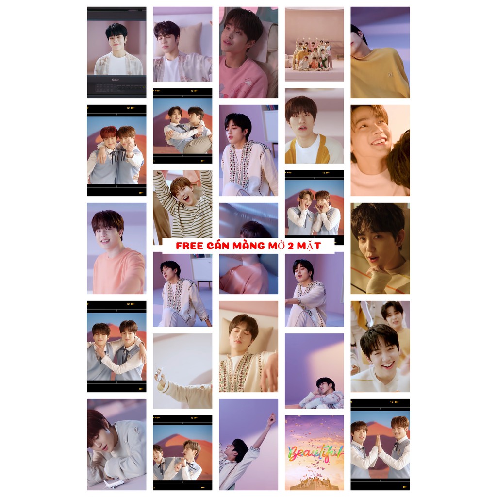 Lomo card 72 ảnh TREASURE - Japan + Beautiful MV