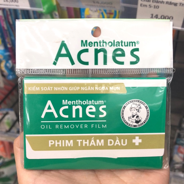 Phim thấm dầu Acnes Oil Remover Film 50 tờ