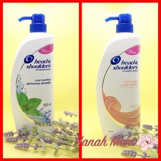Dầu gội head & shoulder Thái lan chai to 850ml