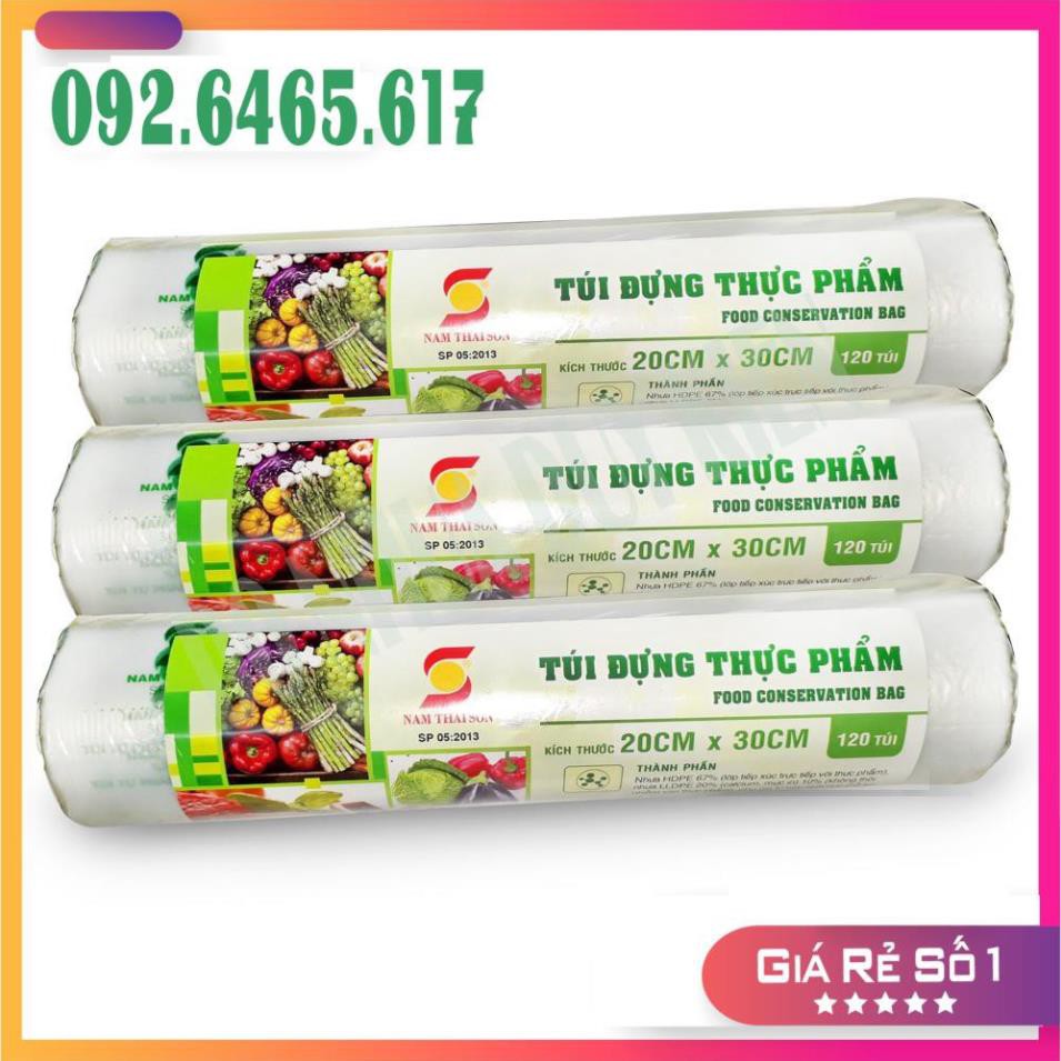 Sỉ COMBO 3 Túi Đựng Thực Phẩm Nam Thái Sơn - 20 cm x 30cm - 120 túi  - NHẬT ANH